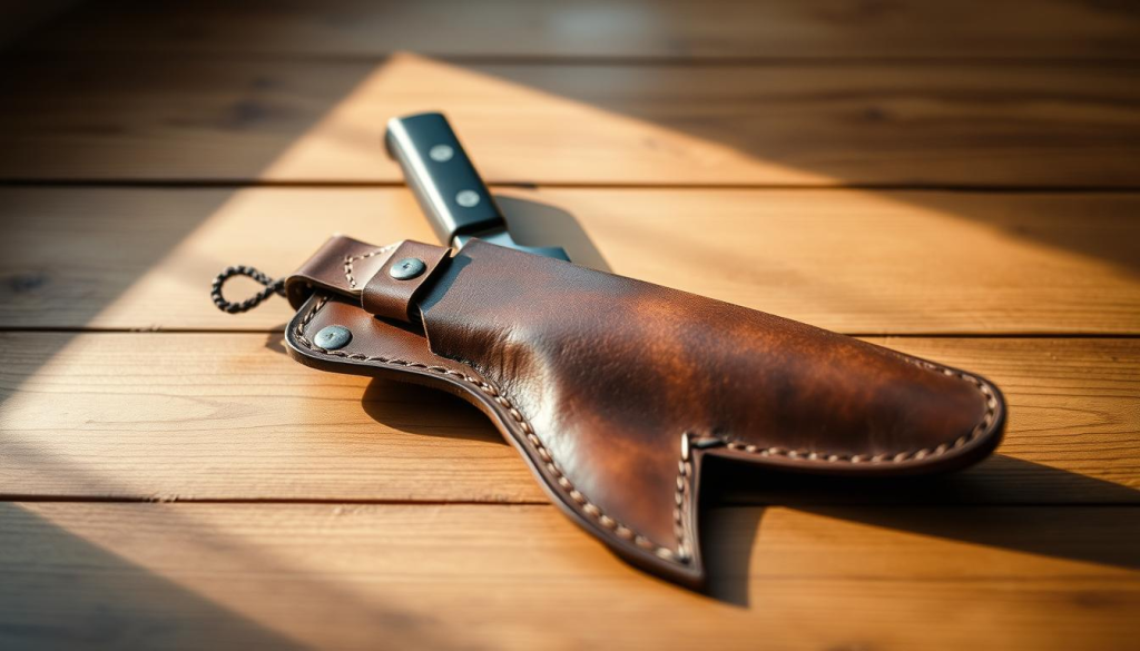 leather knife holster