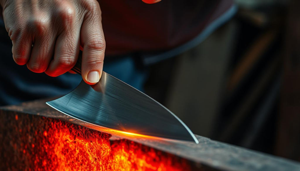 masamoto knife blade making