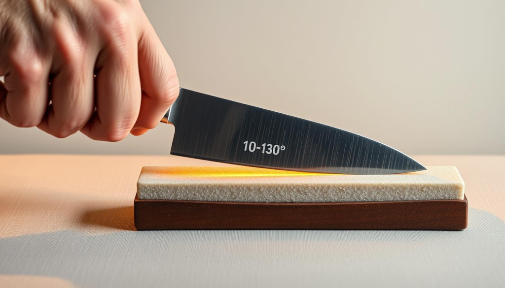 optimal angle for knife sharpening