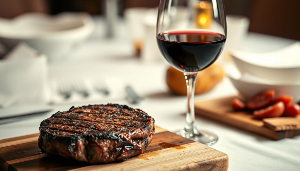 pairing steak with wine