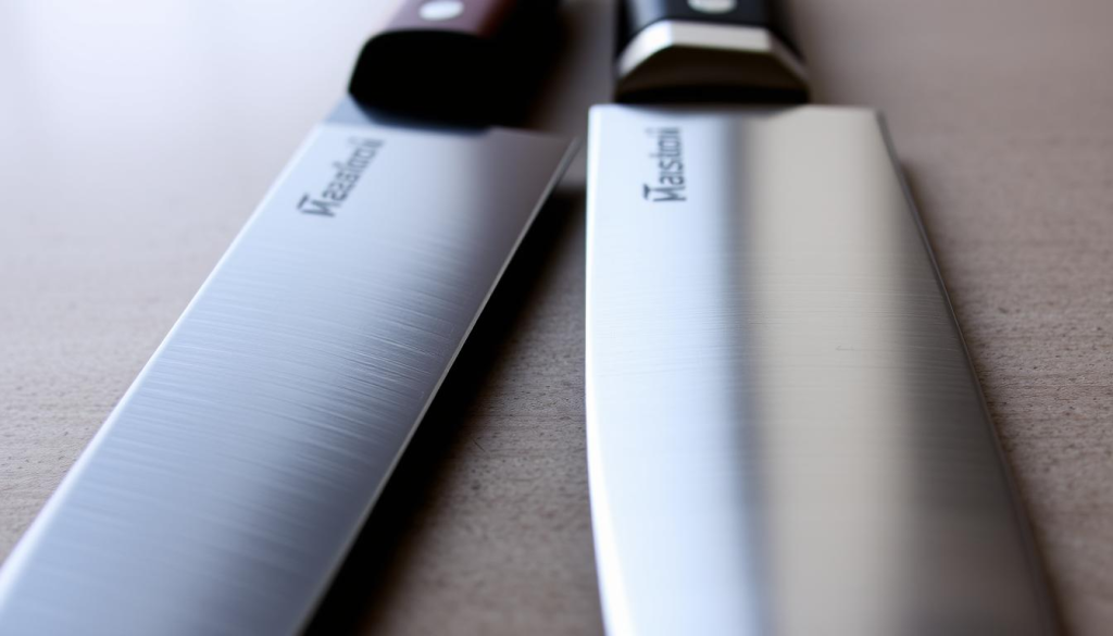 pre-owned Masamoto knife comparison