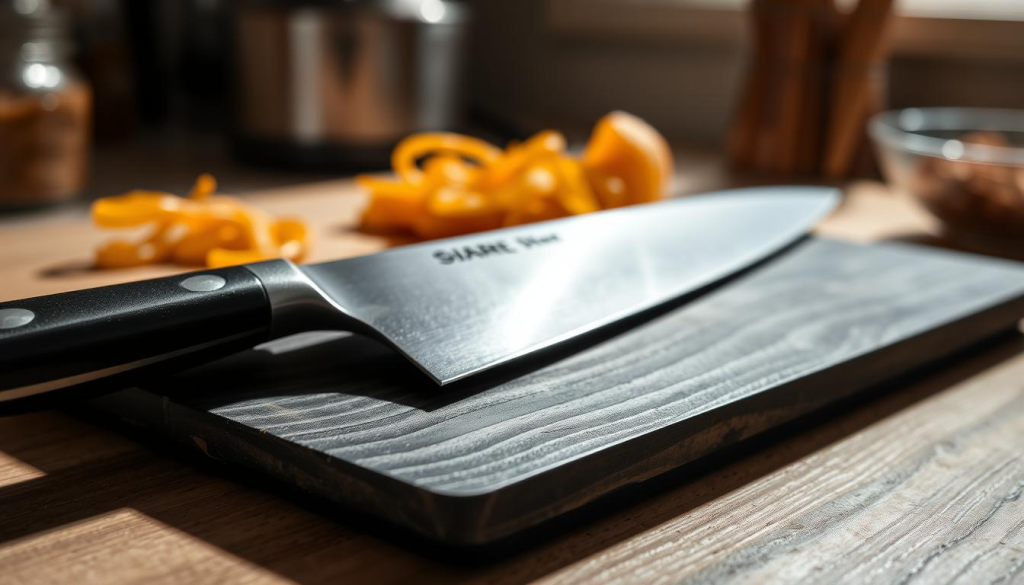 razor sharp chef knife