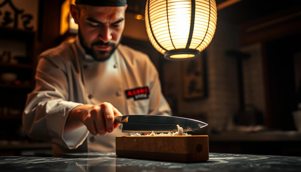sashimi knife sharpening