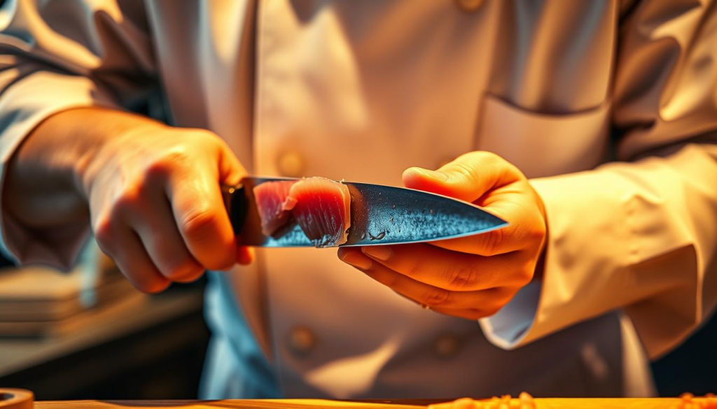 sashimi knife techniques