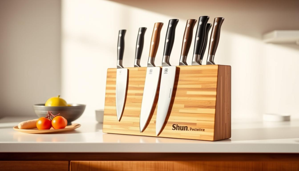 shun knife holder