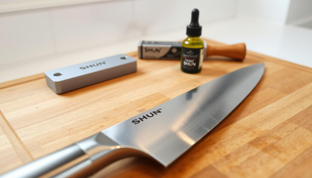 shun knife maintenance