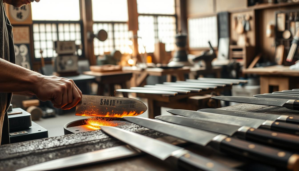 shun knife manufacturing process