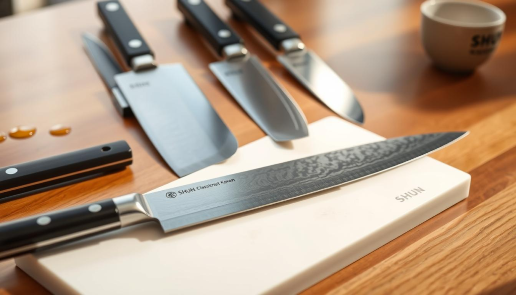 shun knives care