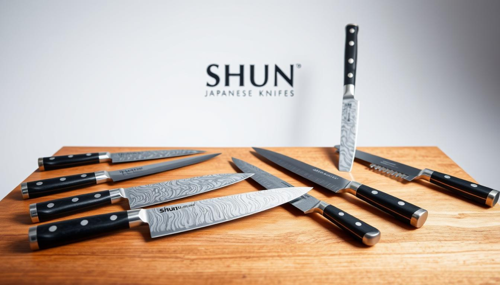 top shun knife collection