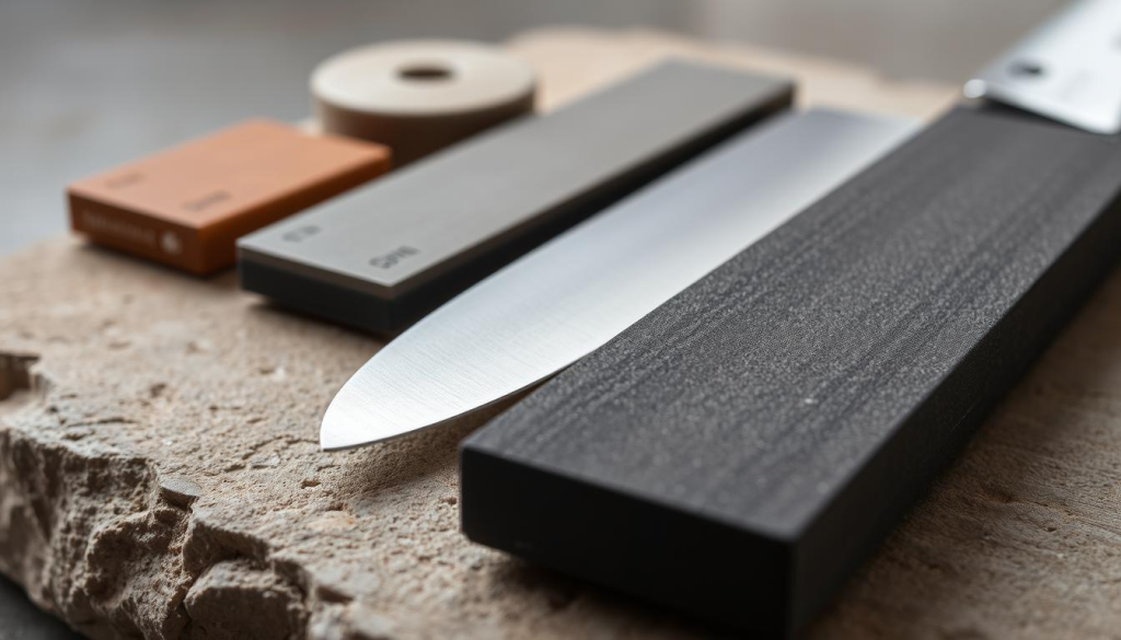 types of whetstones for Shun knives