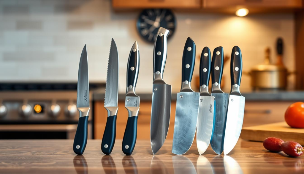 utility knives in kitchen