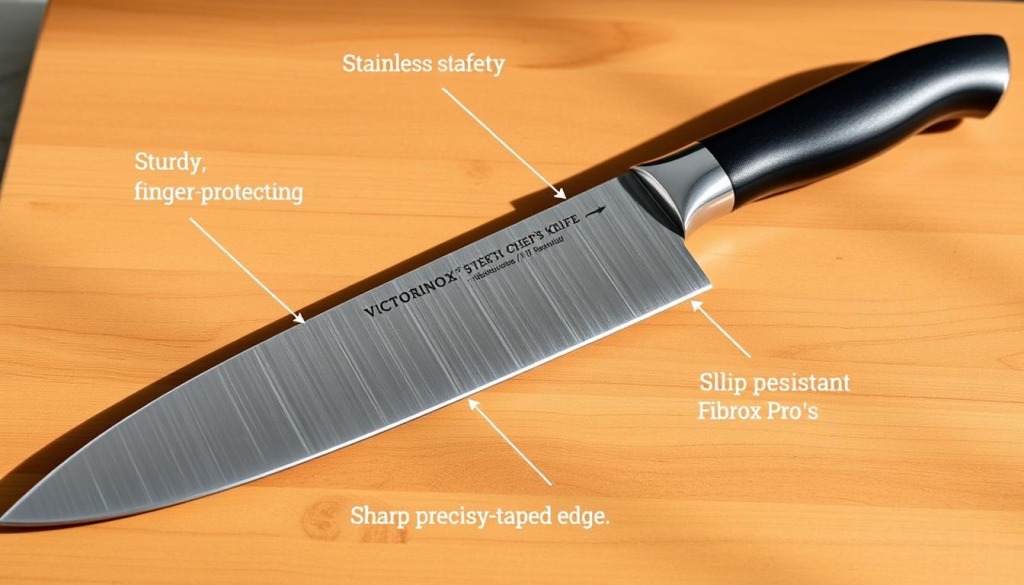 victorinox chef knife safety features