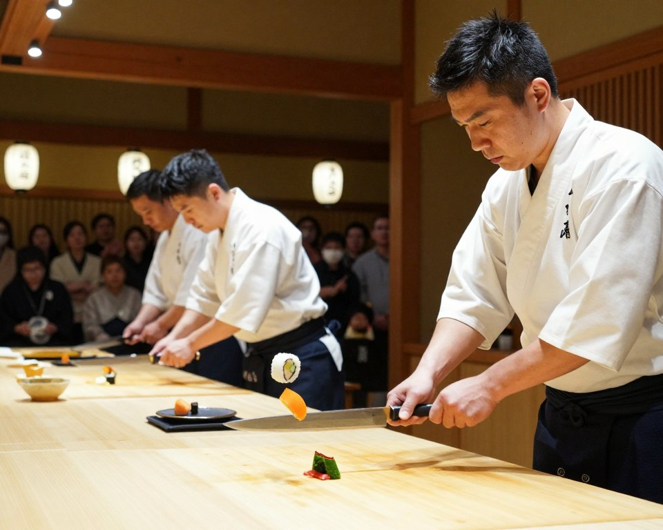 Japanese knife competition