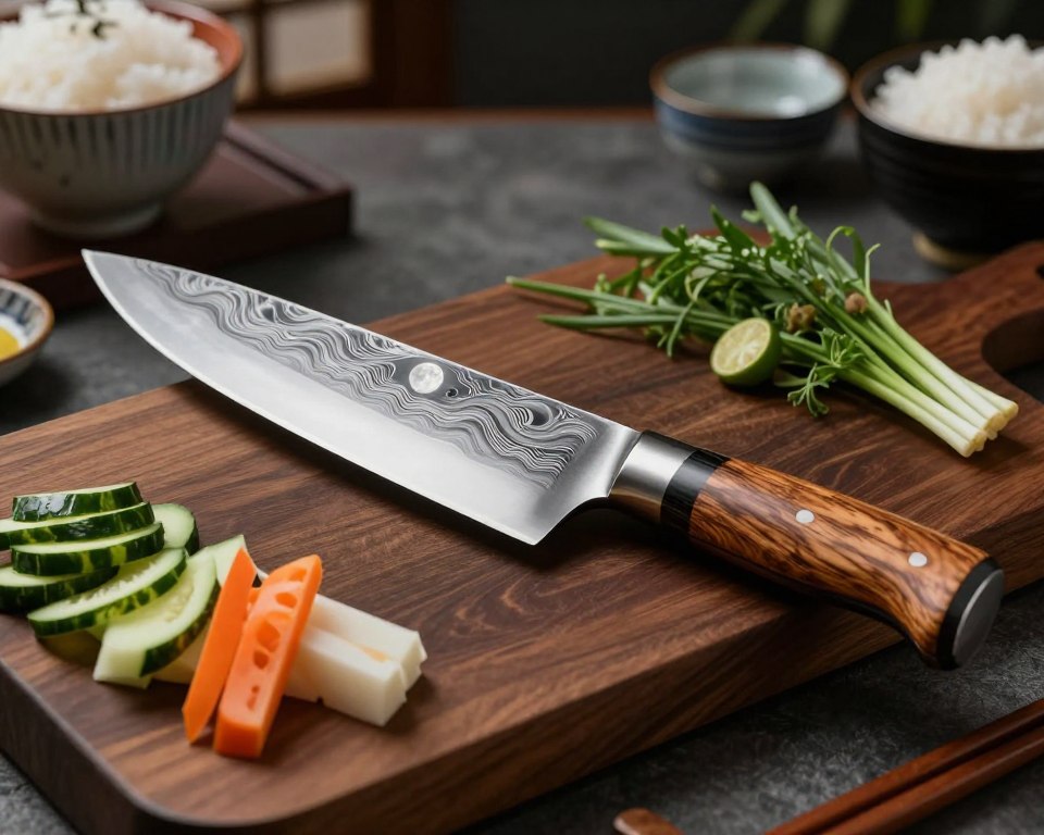 Sakai Takayuki Moonlit Waves Santoku Knife