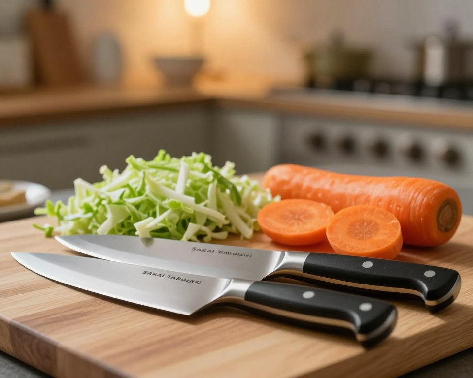 Sakai Takayuki Nakiri knife comparison
