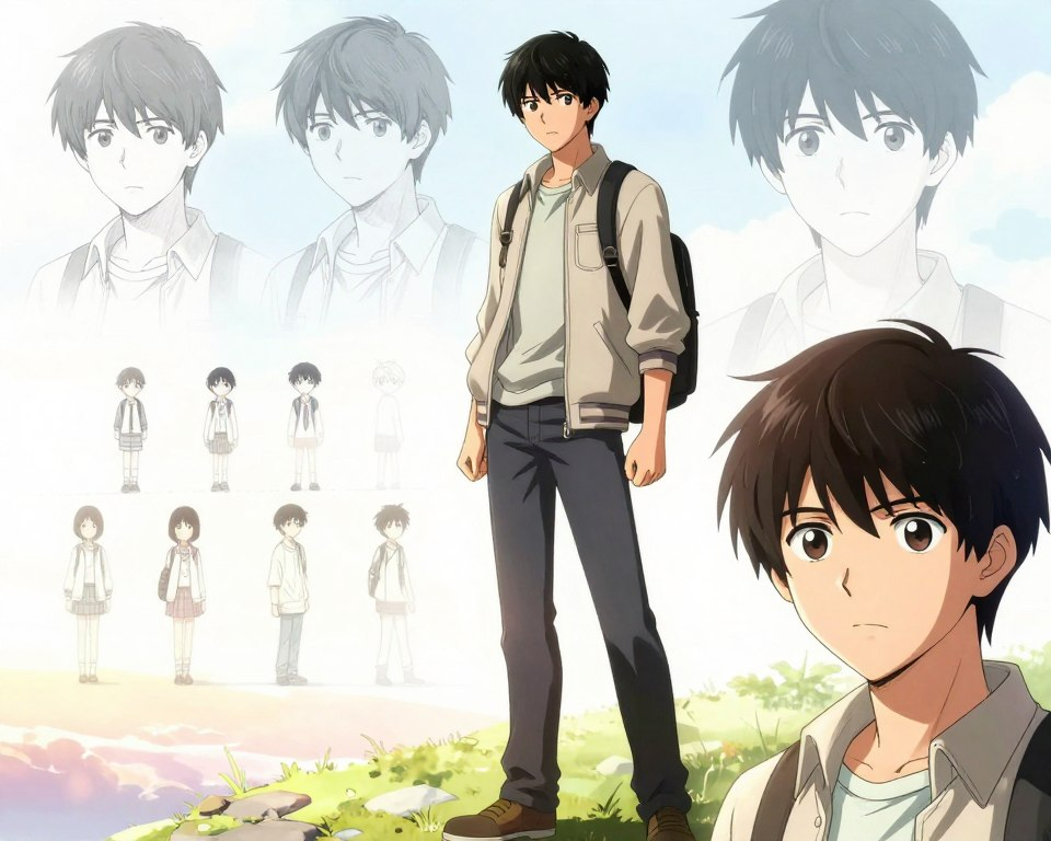 character development in manga