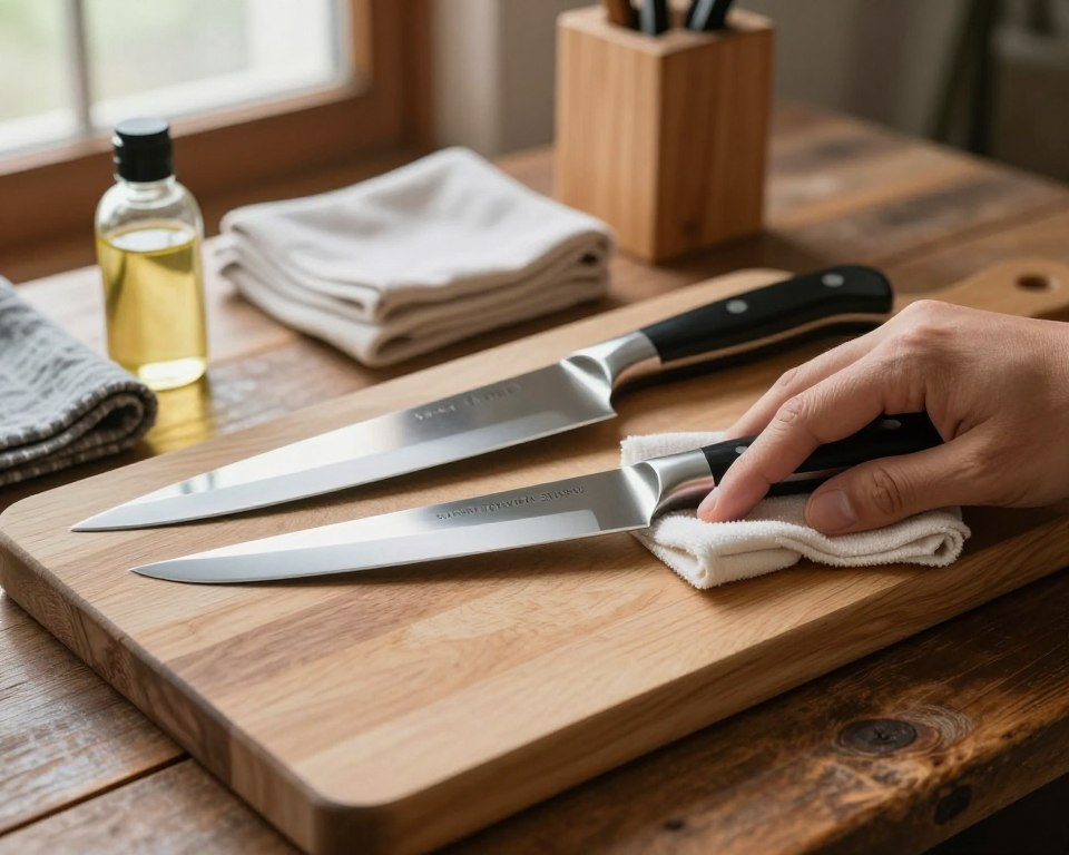 handmade cutlery care