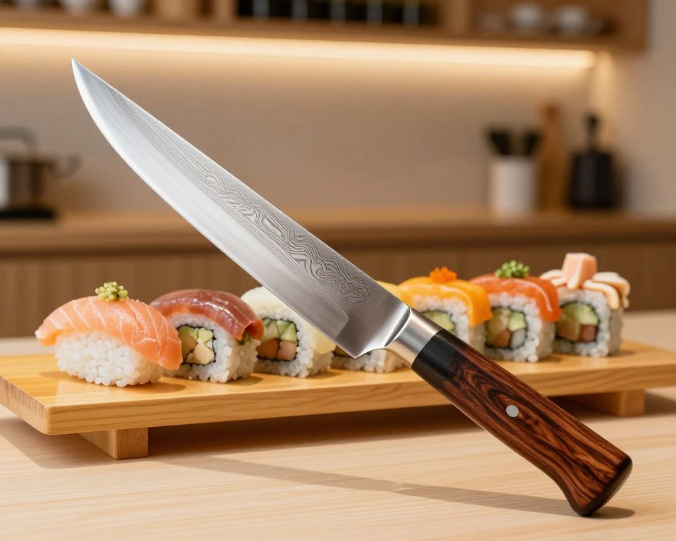 handmade sushi knife