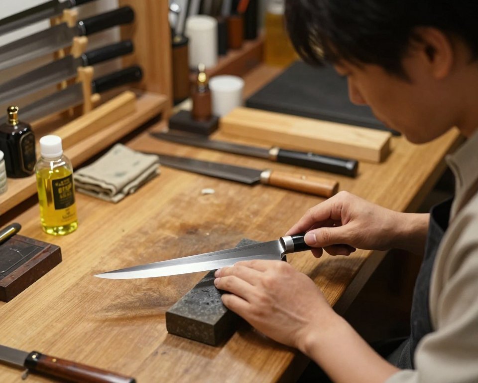 high carbon steel blade maintenance