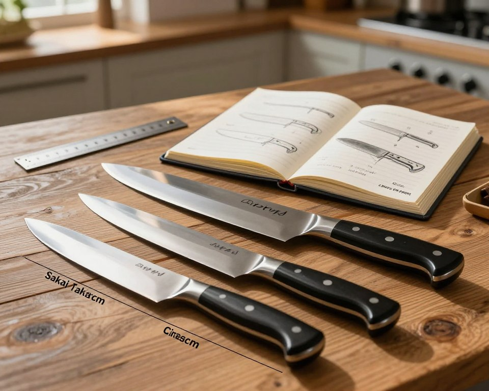 sakai takayuki gyuto knife size guide