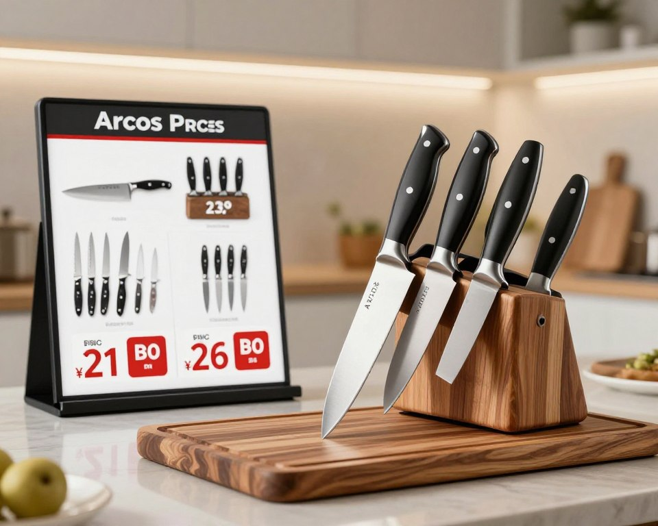 Arcos knife set sale prices comparison