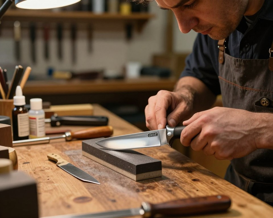 Boker knife sharpening