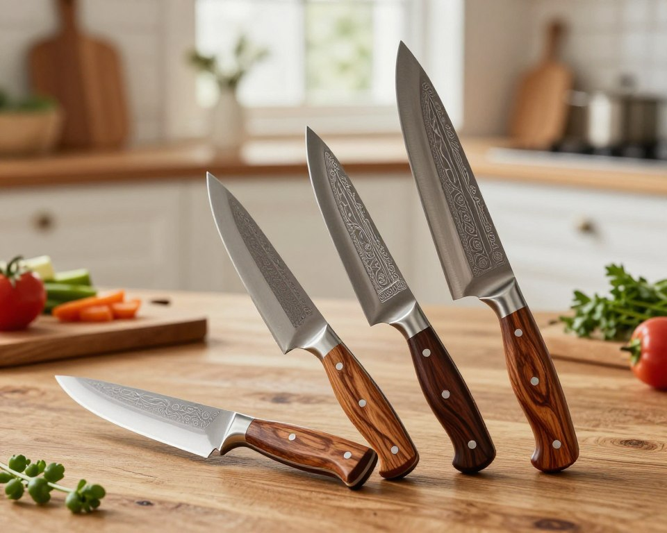 Hattori Damascus Knife Types