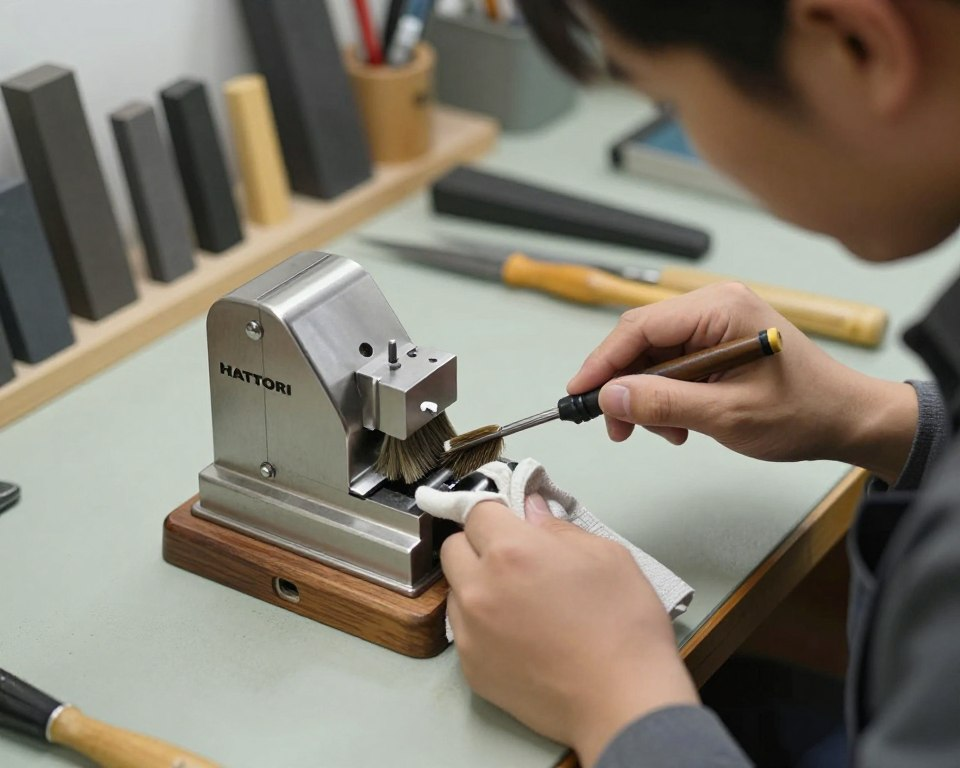 Hattori knife sharpener maintenance