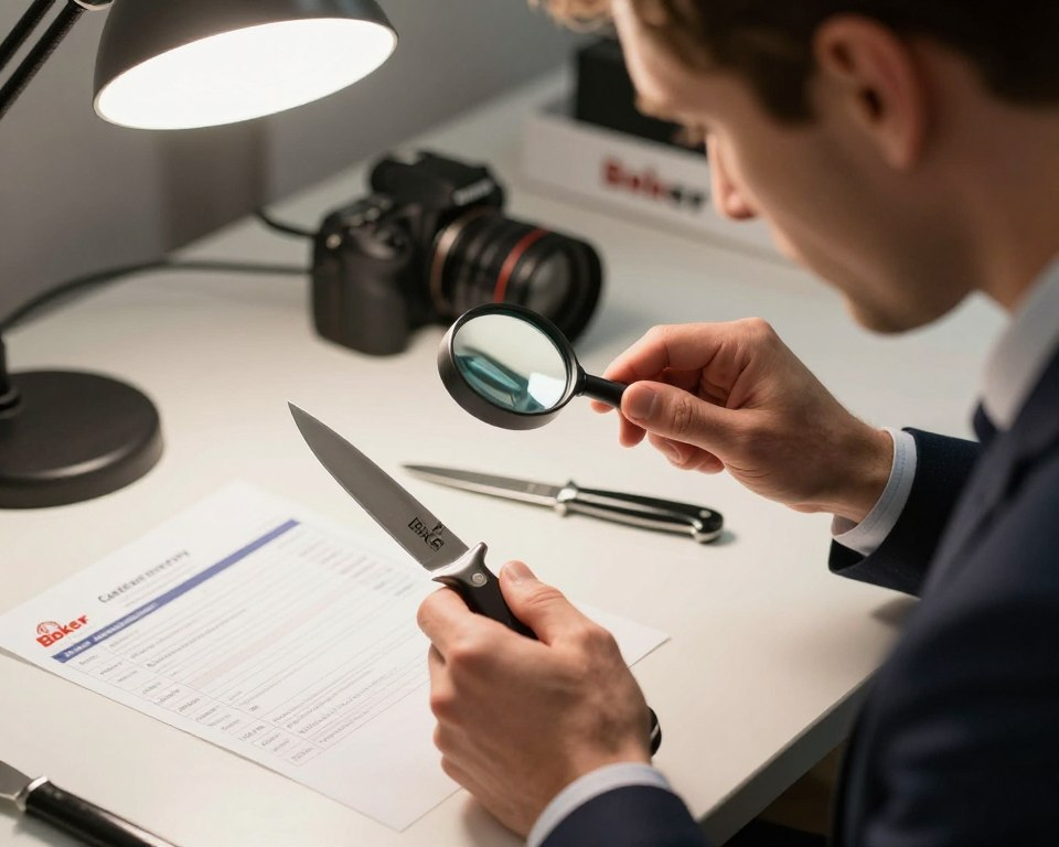 boker knife verification process