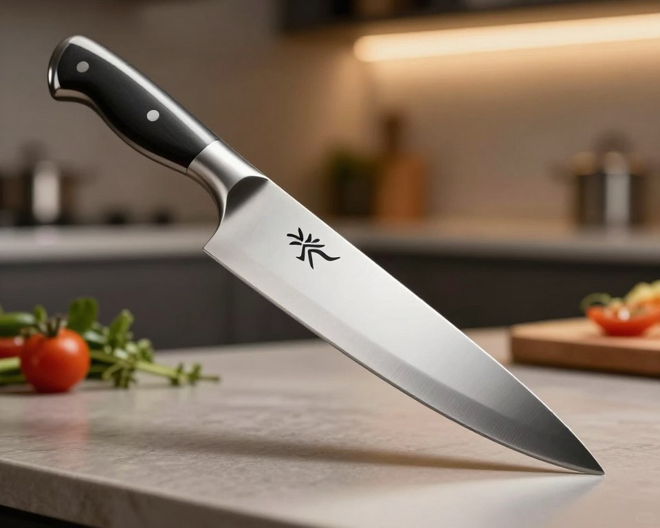 chef knife logo design