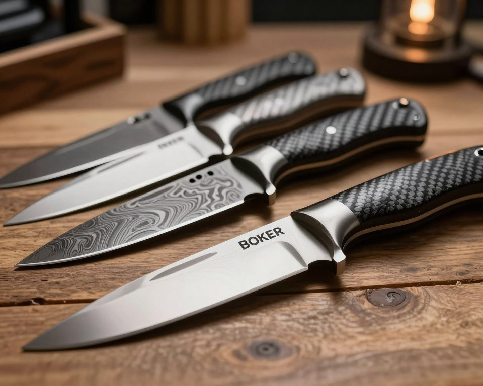 high-quality Boker knives blade materials