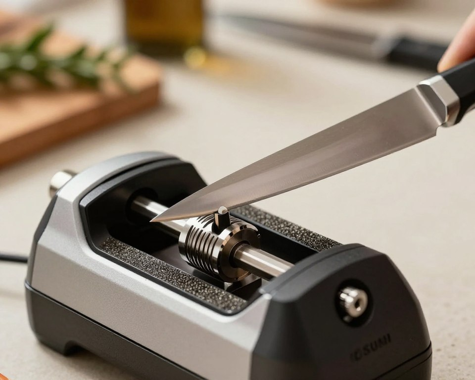 precision knife sharpening device