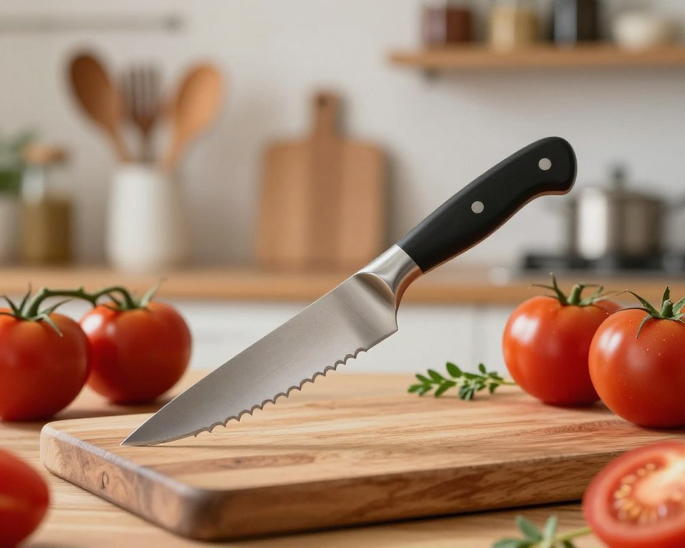 serrated tomato knife