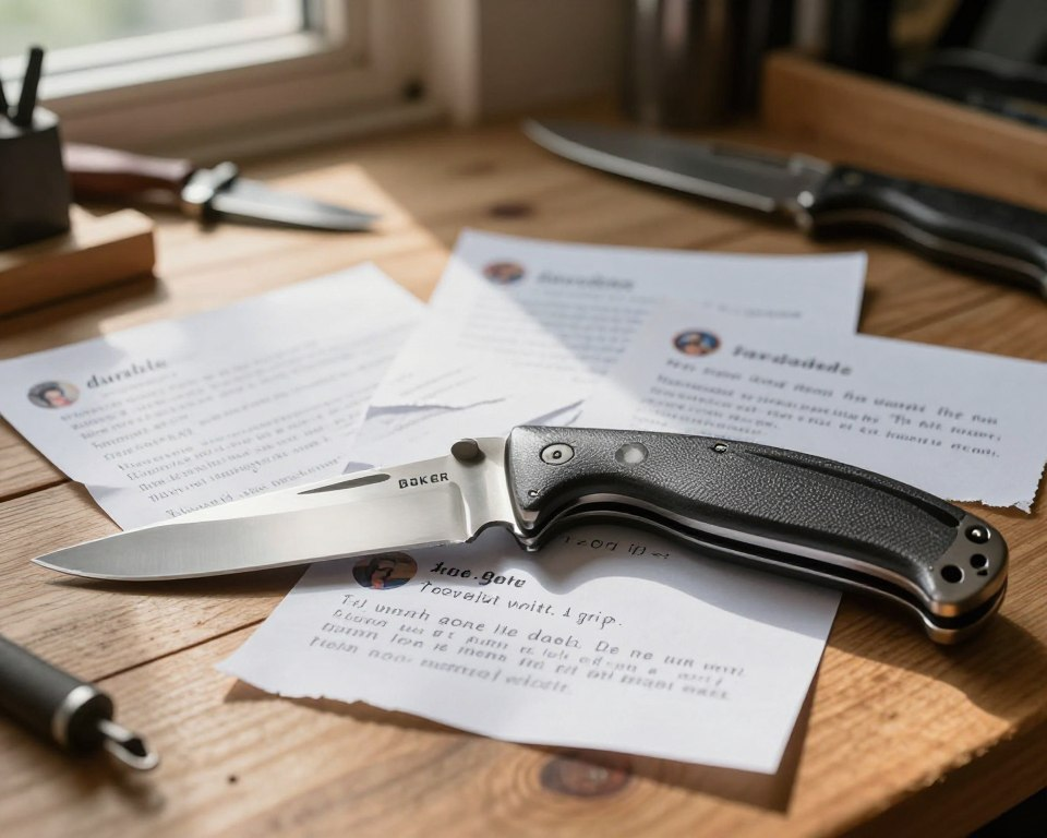 titanium Boker knife customer reviews